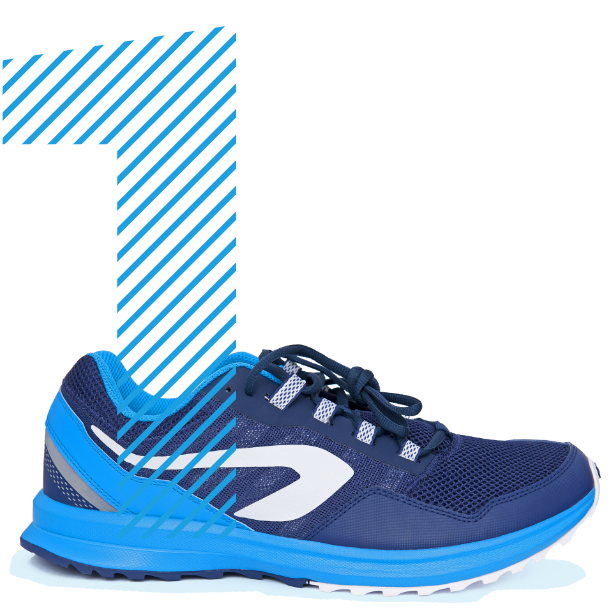 Обувки за бягане като средство за преодоляване на лошото кръвообращение с упражнения