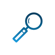 Лупа за търсене на причините за венозната недостатъчност икона