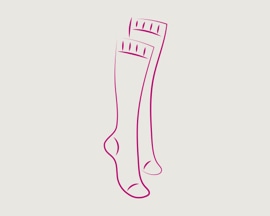 Компресивни чорапи за предпазване от тромбоза